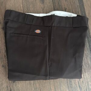 New without tags Brown Dickie cropped pants 30 x27